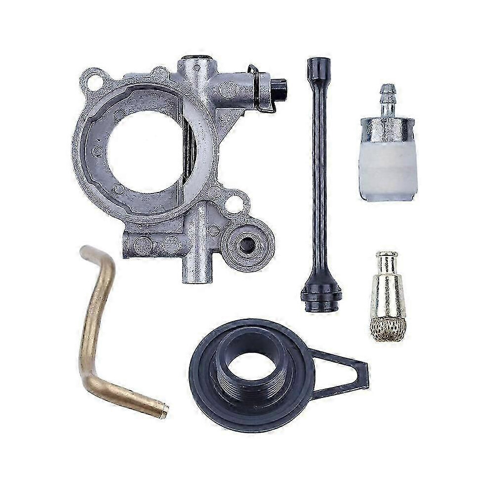 Oil Pump Worm Gear Oil Hose Line Filter Kit For 365 371 372 Xp 372Xp 362 Chainsaw 9421490094484