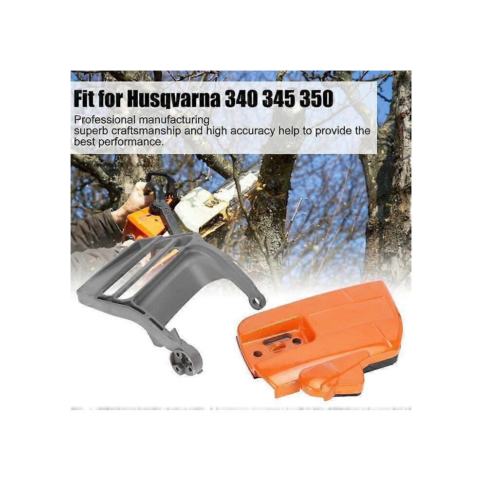 Chainsaw Parts Chain Brake Side Cover Hand Guard Compatible With Husqvarna 340 345 350 Chainsaw Tool-image-OPC-PHN7ND7-NEW