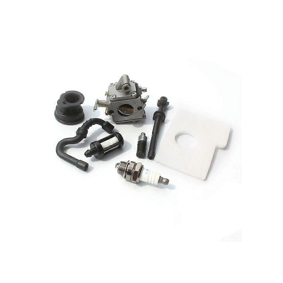 Carburetor And Air Filter Compatible With 017 018 Ms170 Ms180 Chainsaw Replacement Zama C1q-S57a - 1130 9421490086472