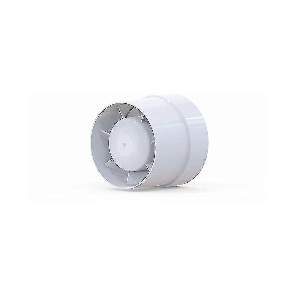 Extracteur d'air silencieux 125 mm, 16 W, ventilateur à flux mixte écoénergétique pour salle de bain,