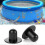 10-pack förlängda poolpluggar, Bestway Lay Z Spa Filter Pump Pluggar Lay Z Spa Filter Ersättning poolfilter 2