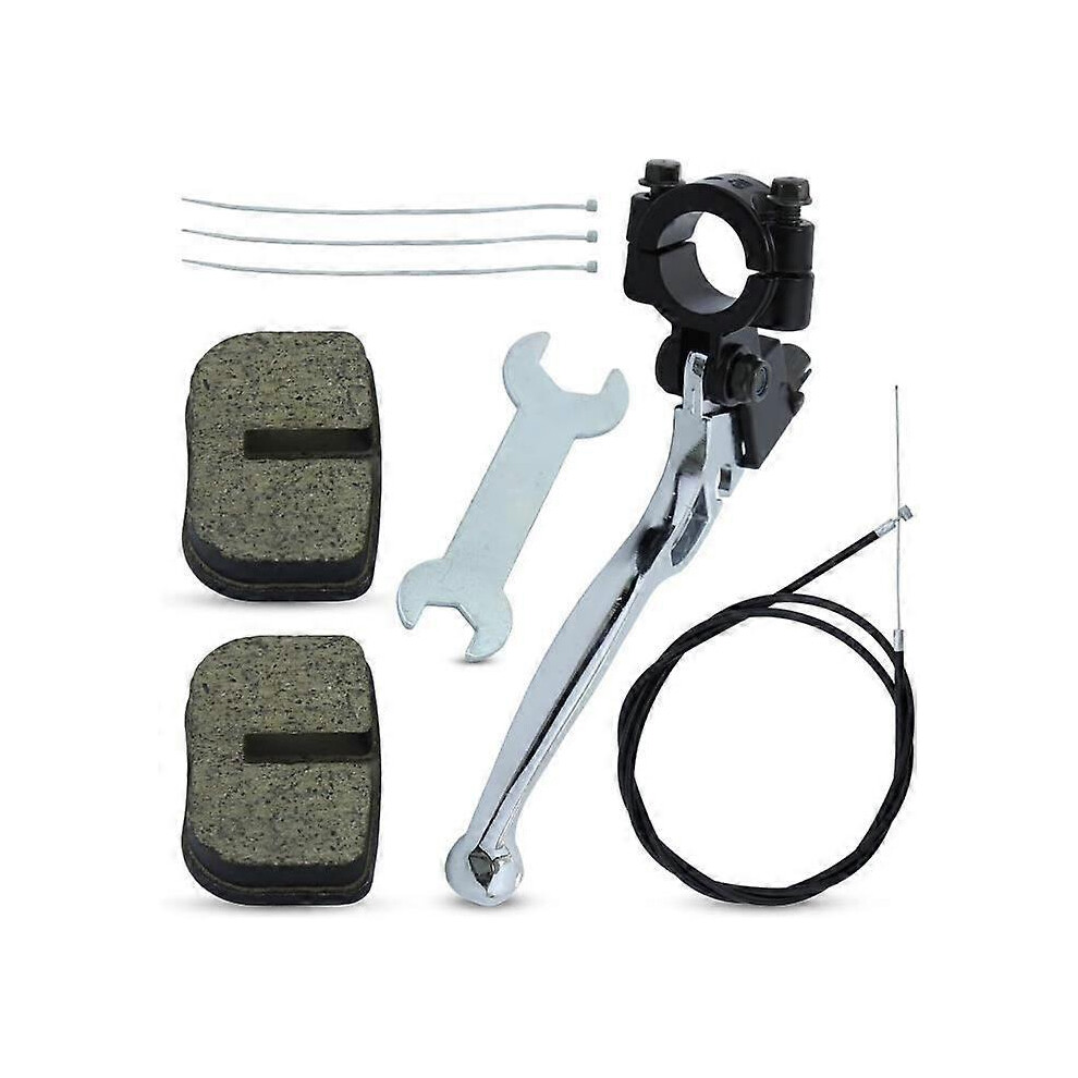 7/8" 22Mm Left Brake Clutch Handle Lever With Brake Pads Compatible With Coleman Ct100u Cc100x 9421490087516