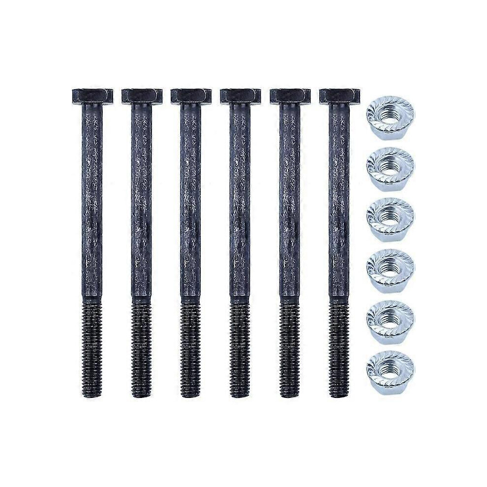6Pcs Exhaust Muffler Bolt Compatible With Stih 017 018 025 Ms170 Ms180 Ms230 Ms250 Table 1123 148 1201 9421490087707