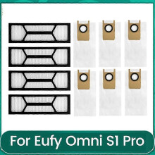 Suitable for 10PCS HEPA Filter Dust Bags for Robot Vacuum Cleaner Replacement Partssi xi