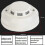 Wired Smoke Alarm Dc12v/24v Networking Smoking Detector Switch Fire Alarms Detectors Sensor 2