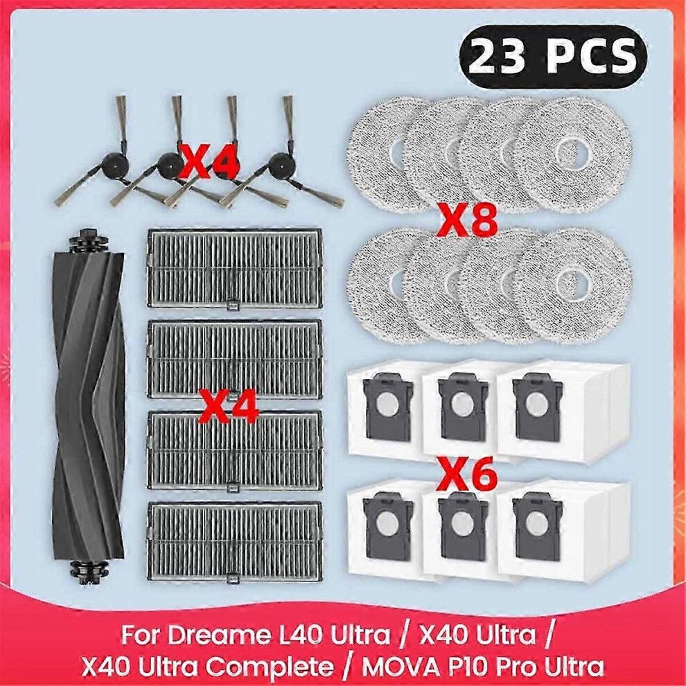 Suitable For Dreame L40 Ultra X40 Ultra Mova P10 Pro Spare Parts Dust Filtersi Xi 9421490080036