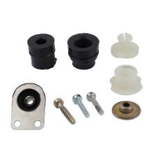 Mit Abdeckschrauben Komplett AV Puffersatz Garten 024 026 MS240 MS260 passend für Stihl Gummi & Metall