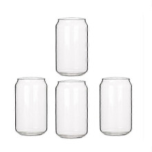 4 pakkaus voi muotoilla lasia muoti Vesi Maito Simple Cup olutlasi pirtelö lasi Jälkiruokakuppi Cola