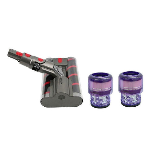 Suitable for Vacuum Attachment Replacement Soft Roller Cleaner Head Double Roller Brushsi xi