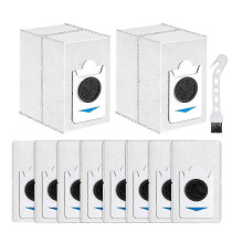10 Pcs Dust Bags suitable for X2 COMBO T30S COMBO T30S Robot Vacuum Cleaner,Vacuum Cleaner Parts 2.9