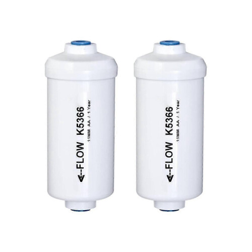2 st utbytesfluoridvattenfilter K5366 kompatibel med Gravity Water Filtering System Rening