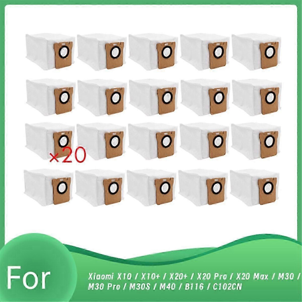 Suitable For Dust Bags For X10 X10+ X20+ X20 Pro X20 Max M30 M30 Pro M30s M40 B116 C10si Xi 9421490081644