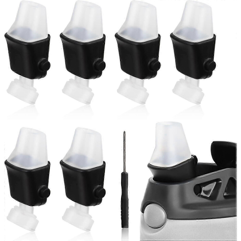 6pcs Replacement Spout  suitable for Contigo, Soft Lids Replacement with Screwdriver