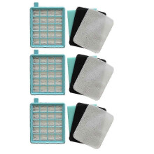 3 Kit Hepa Filters suitable for Fc8470 Fc8471 Fc8472 Fc8473 Fc8474 Fc8476 Fc8477 Vacuum Cleaner Accessories