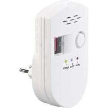 Naturgasdetektor: Plug-in Multi-gasdetektor lämplig för naturgas och gasol, 85, lämplig för