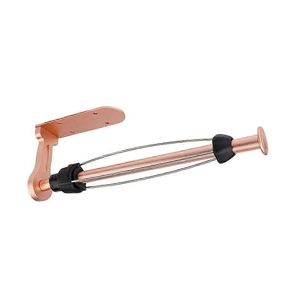 Paper Towel Holder, Easy Tear Wall Mount Under Cabinet , Aluminum Alloy Paper Roll Holder Adhesive or