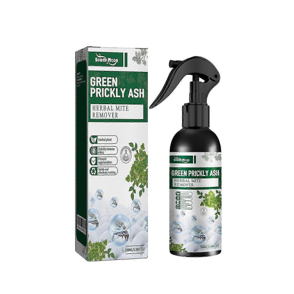2x Bed Bug And Dust Mite Killer Natural Spray Treatment ,Green peppercorn mite remover household bed