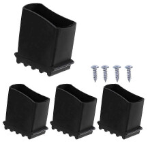 4 Pcs Haushalt Leiter Fuß Abdeckung Gummi Leiter Füße Stühle Teleskop Verlängerung Pads geeignet für