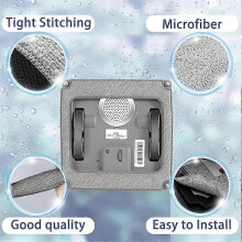 Reinigingspads geschikt voor Winbot W1 / W1 Pro W2 / W2 Omni Vervangende microvezel dweildoek