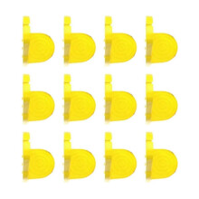 12pcs Cup Holder Anti-Overflow Laundry Detergent Cup Holder Folding Bracket Seamless Hook