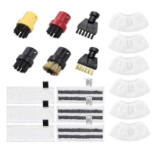 Passend für Dampfreiniger-Zubehör, Mikrofasertuch-Set und Bodendüse für Easyfix SC2 SC3 SC4