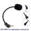Vervang 3,5 mm microfoonmicrofoon geschikt voor Cloud S Game Headsets Gaming Hoofdtelefoons Microfoon 2