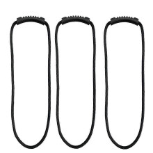 Correa de almacenamiento de 3 piezas de 60 cm con asa, organizador de cable de extensión, organizador