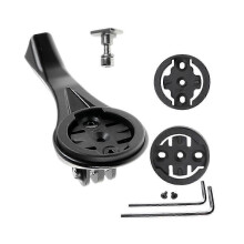 Convient pour support d'extension de potence de vélo pour ordinateur de vélo et support de caméra-si