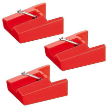 3-pack vervangende stylus voor platenspelernaald LP Vinyl Grammofoon Accessoires-si xi