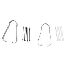 10 stuks Touch Stylus-punten met metalen clip voor Galaxy-tablets - si xi