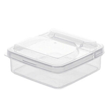 Boîte de rangement transparente polyvalente - Idéale pour le fromage, le beurre, les oignons verts et