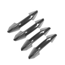 1 set di coprimaniglia esterna per portiera in fibra di carbonio ABS adatto per A3 A3L 2021 2022