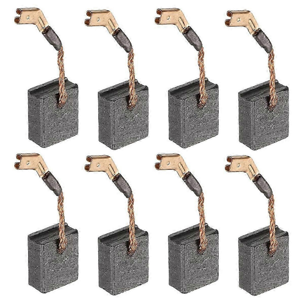 8Pcs Carbon Brush 13.5Mm X 12Mm X 6.5Mm Grinder Brush Dwe402 Electric Motor Replacement Part 9421490106804