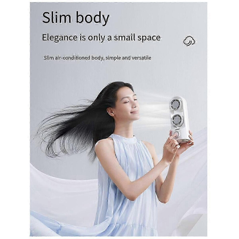 Desktop Double-Head Electric Fan Shaking Head Desktop Tower Fan Silent Mini Fan Home Office Large W-image-OPC-PHN7V8G-NEW