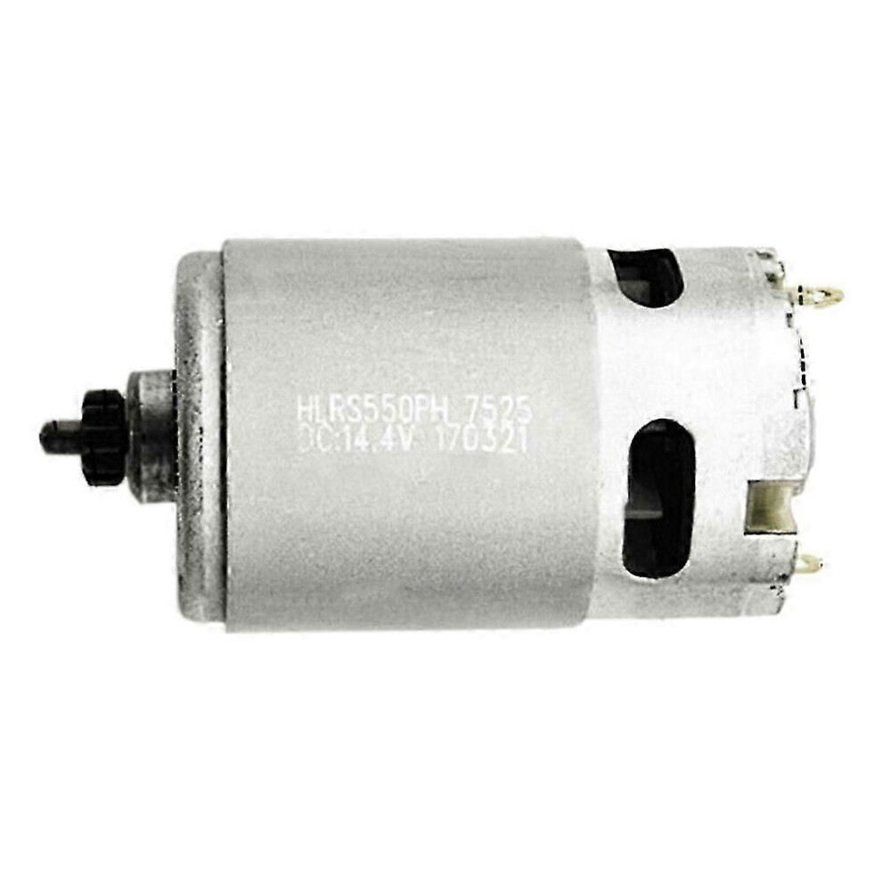 14.4V/13 Teeth Motor Replace Engine Compatible Bosch Gsr14.4-2-Li Psr 14,4 Li-2 Psr14.4li-2 Psr1440li-2 Silver 9421490109461