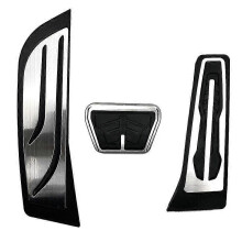 Fuel Brake Pedal Foot Rest Pedals Plate Cover RHD for 1 2 3 4 5 7 Series X3 X4 X5 X6 F30 F10 E39 E90