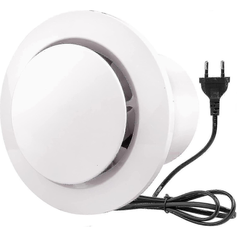 Suitable For 100Mm Air Extractor 130M/H 20W, With Check Valve High Airflow Exhaust Fan, Energy Efficient, 9421490120305