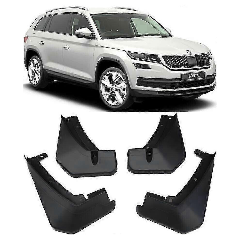Genuine Front & Rear Splash Guards Mud Flaps Fender Compatible 2017-2023 Skoda Kodiaq-Cheng Du 9421490111365