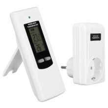 Digitale draadloze plug-in thermostaat voor elektrische kachels en airconditioners 220V EU-stekker