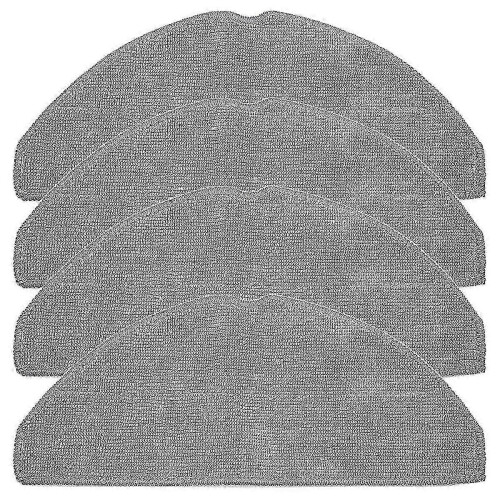 4 Pack Mop Cloths Replacement Part Compatible Eufy L60 Robot Vacuum Cleaner-cheng du