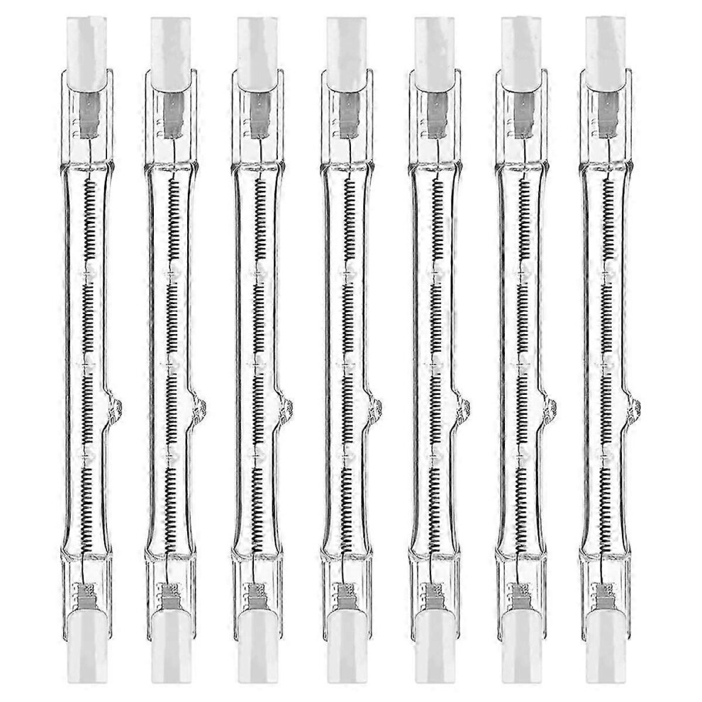 R7s Halogen Bulbs, 7 Packs R7s Bulb 118Mm Dimmable 230V Halogen Bulbs, Tungsten Linear Bulb Light 9421490121890