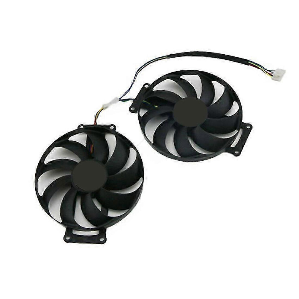 1Pair Fdc10h12s9-C Rtx 2060 Super 2070 Gtx1660 Ti Cooling Fan Compatible Asus Gtx 1660 1660Ti Dual Evo 9421490110566