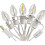 geschikt voor 5 Base C7 String Bulbs Kerstdorpverlichting Accessoire Snoer met 5 Led-gloeilampen 1