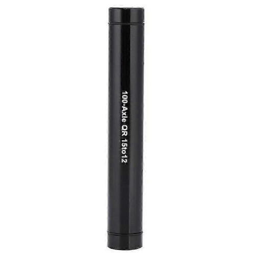 15mm to 12mm Thru Axle Hub Adapter - Black