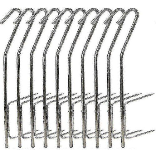 10 Pcs Incense Hookssmoking Fish Hooks  compatible Bbq Smokers-si xi