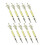 10-delige kerstboomversiering houtdraaiprojectkit, D-cheng du 2