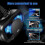 Full-Screen Virtual Reality 3D Glasögon VR Set 3D Virtual Reality Goggles, justerbara med Gamepad 2