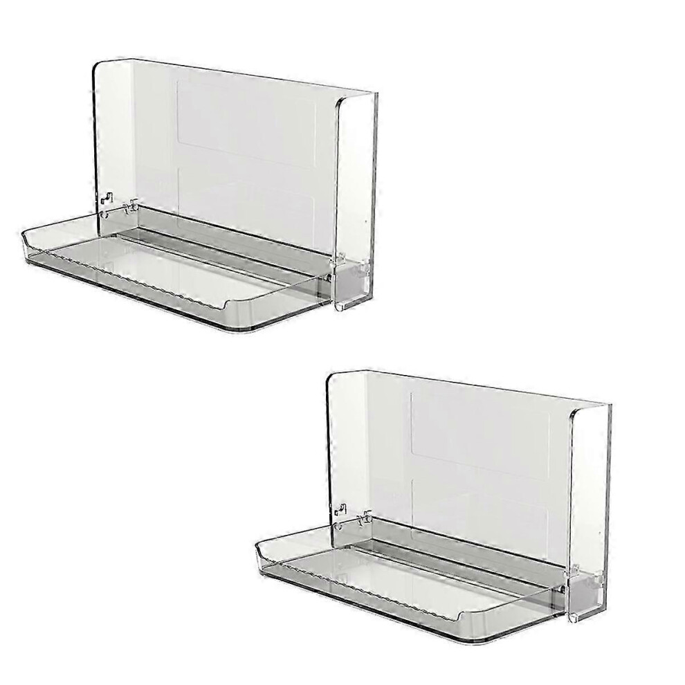 Small Floating Shelf For Wall, Foldable Bathroom Shelf Wall Mount, Bedside Shelf For Phone, Remote, 9421490133619