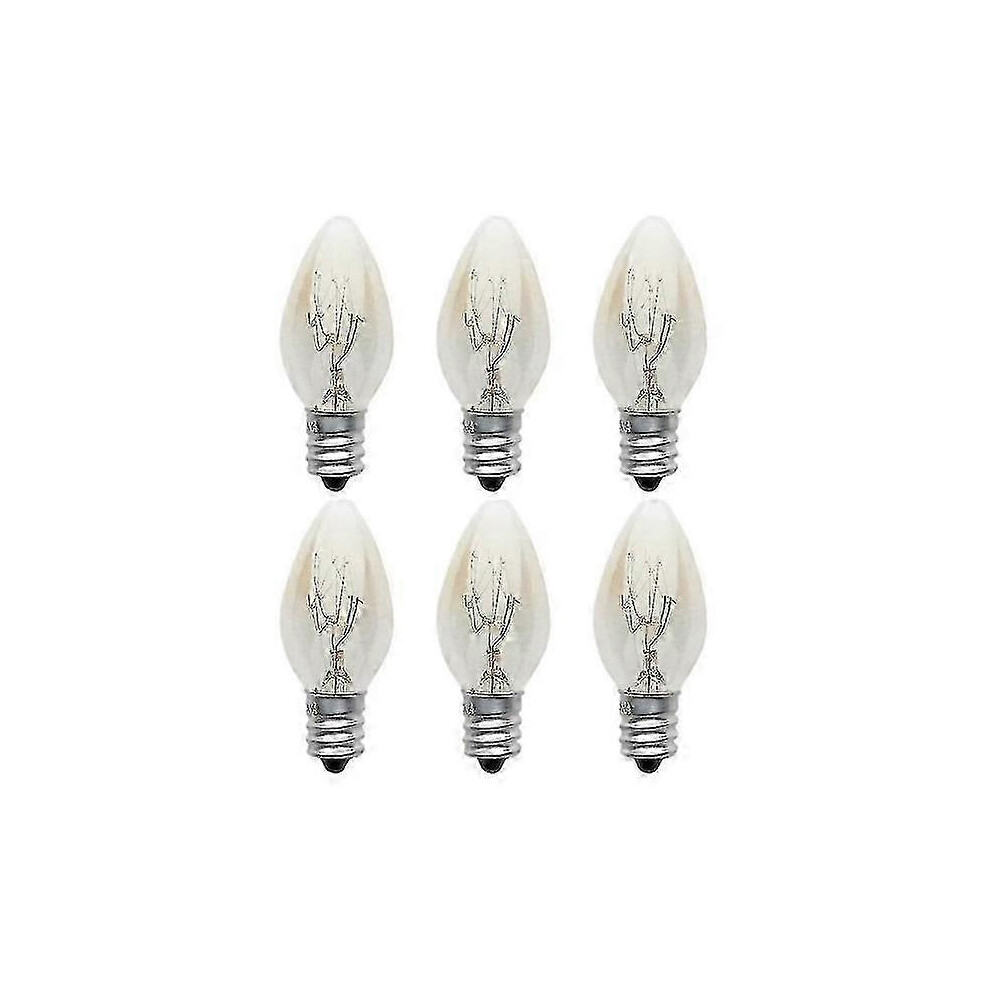 Suitable For 10 Pcs E12 Bulb 220V-240V 10W C7 Bulb Warm Filament Bulb/Tungsten Light/White 9421490134302