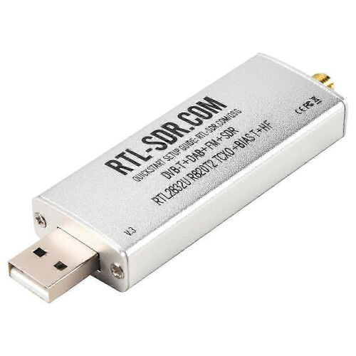 Système de communication RTL SDR V3 R820T2 RTL2832U 1PPM TCXO SMA RTLSDR